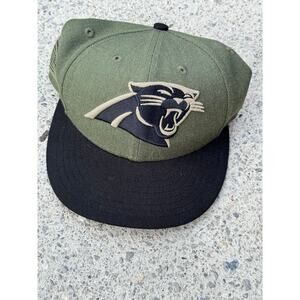 NWT-NFL Carolina Panthers, Salute to Service, Trucker Cap;baseball cap, NEW ERA